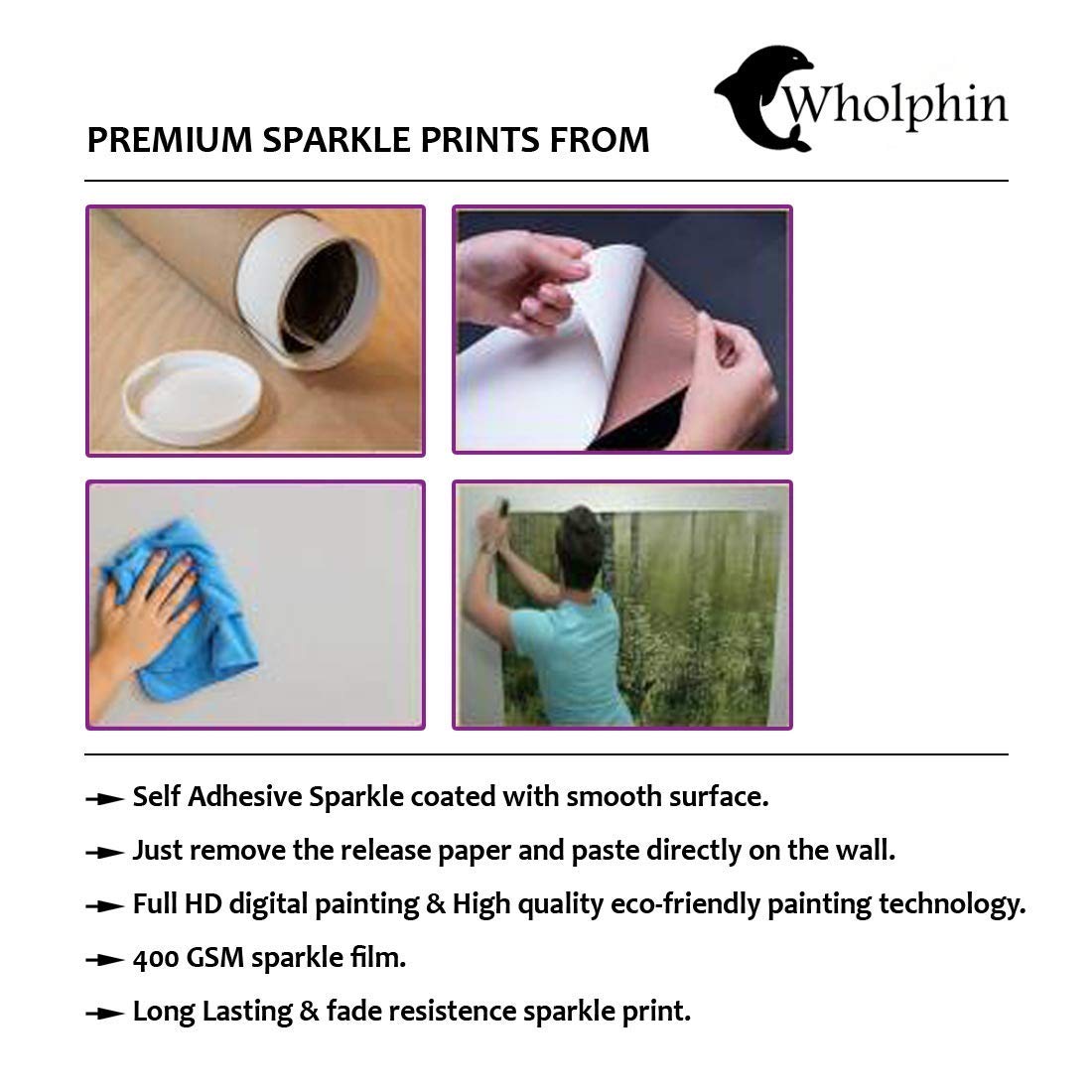 Buy Wholphin Art Raja Chhatrapati Shivaji Maharaj Sparkle Coated Self