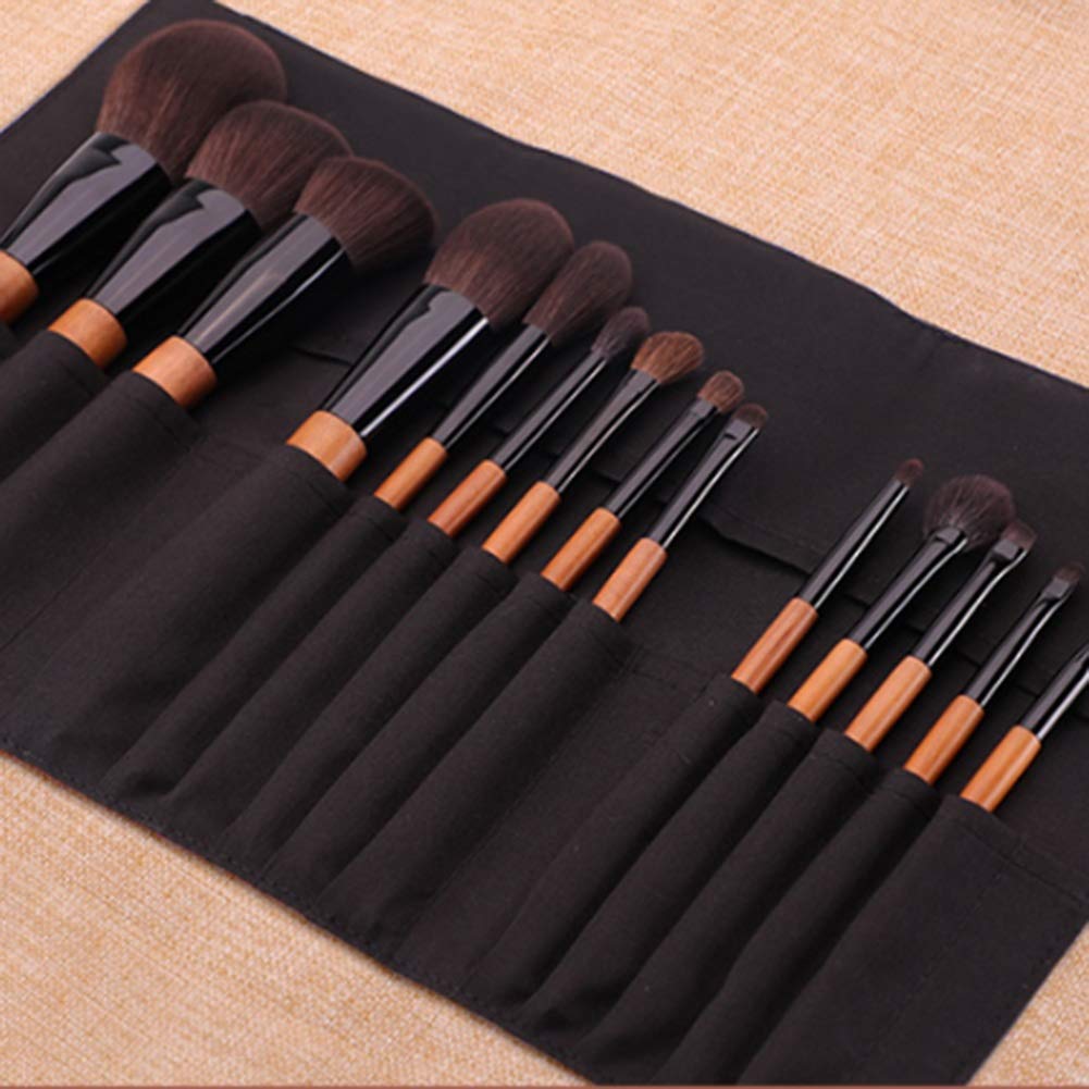 Set di Pennelli per Il Trucco 14 Set di Pennelli per Il Trucco per Principianti Pennello per Il Trucco in Fibra di Alta qualità Strumento per Il Trucco Quotidiano Super M,