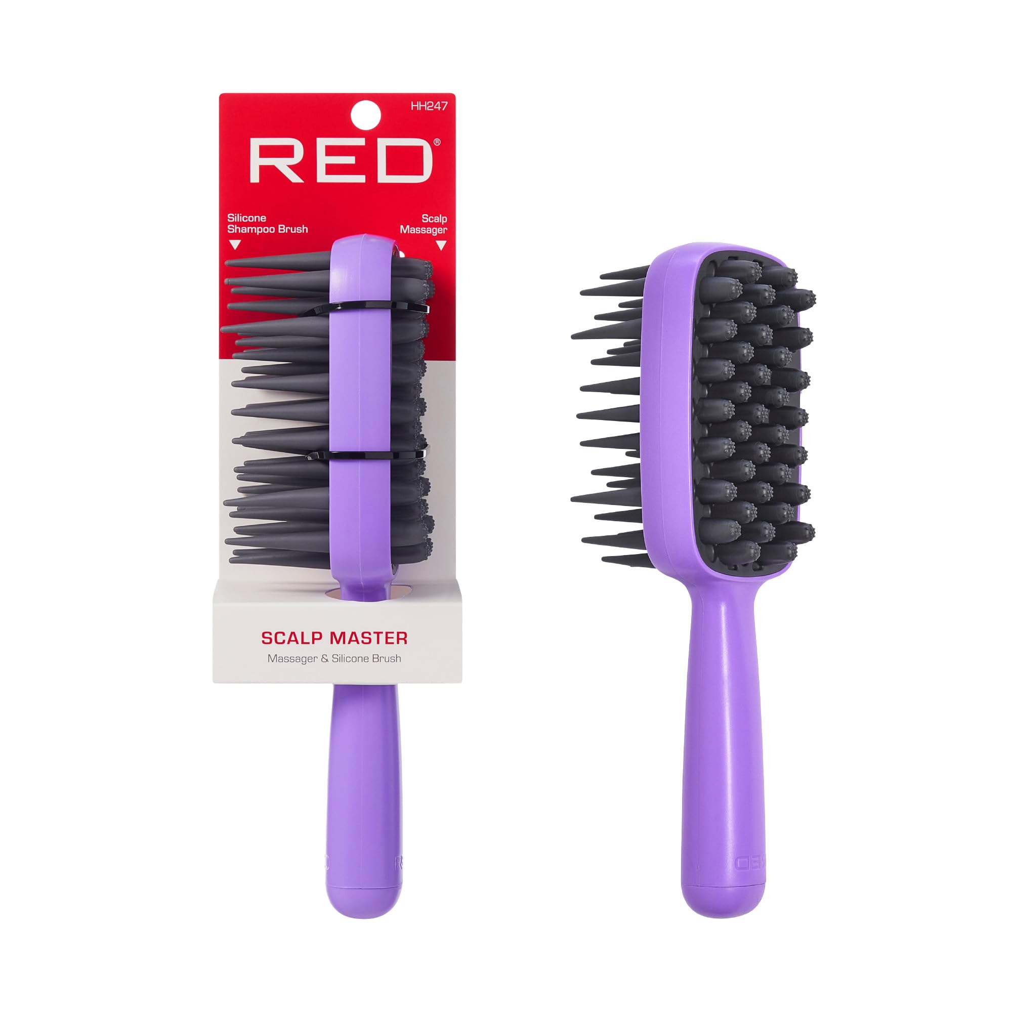 MUSE shampoo & treatment セット RED BRUSH Amazon.com : Red by Kiss Scalp Master 2-in-1 Silicone Scrubber