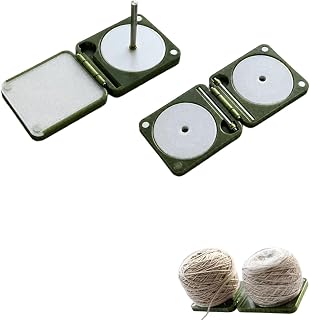 2026 Portable Foldable Yarn Holder for Crochet and Knitting,Winding Rack Travel Case,Single with Storage