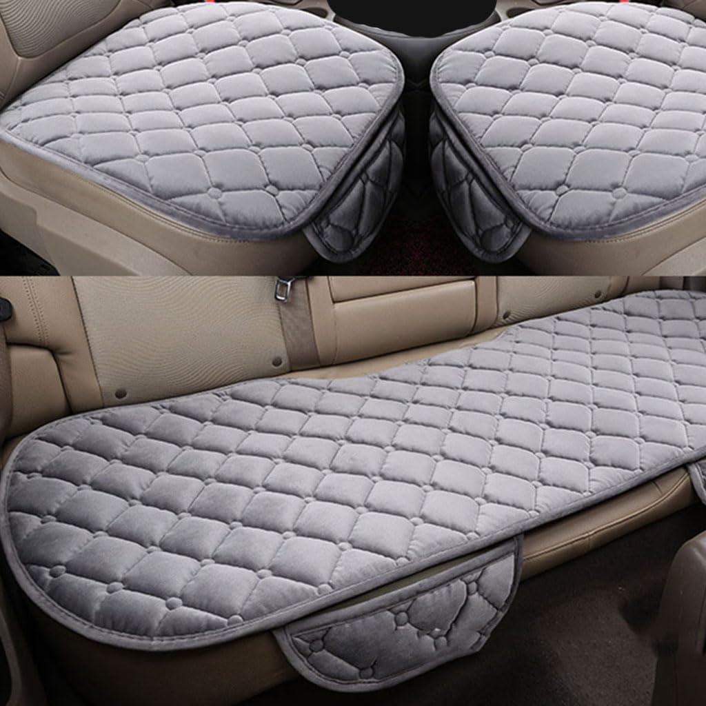 Car Seat Cushions for Audi SQ8 2019 2020 2021 2022 2023 2024, Seat Cushions Rear Seat Cushions Comfort Seat Cushions Car Accessories,Grey