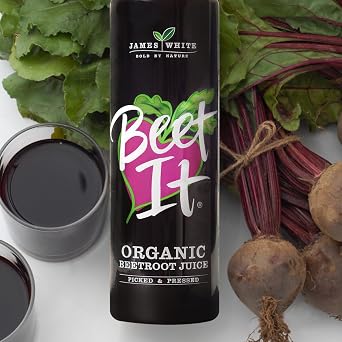 Beet It Organic Beetroot Juice 750ml PET Bottles, No added sugar 6 x 750ml | Vegan, Picked and Pressed, No Added Sugar, organic, 6 x 750ml