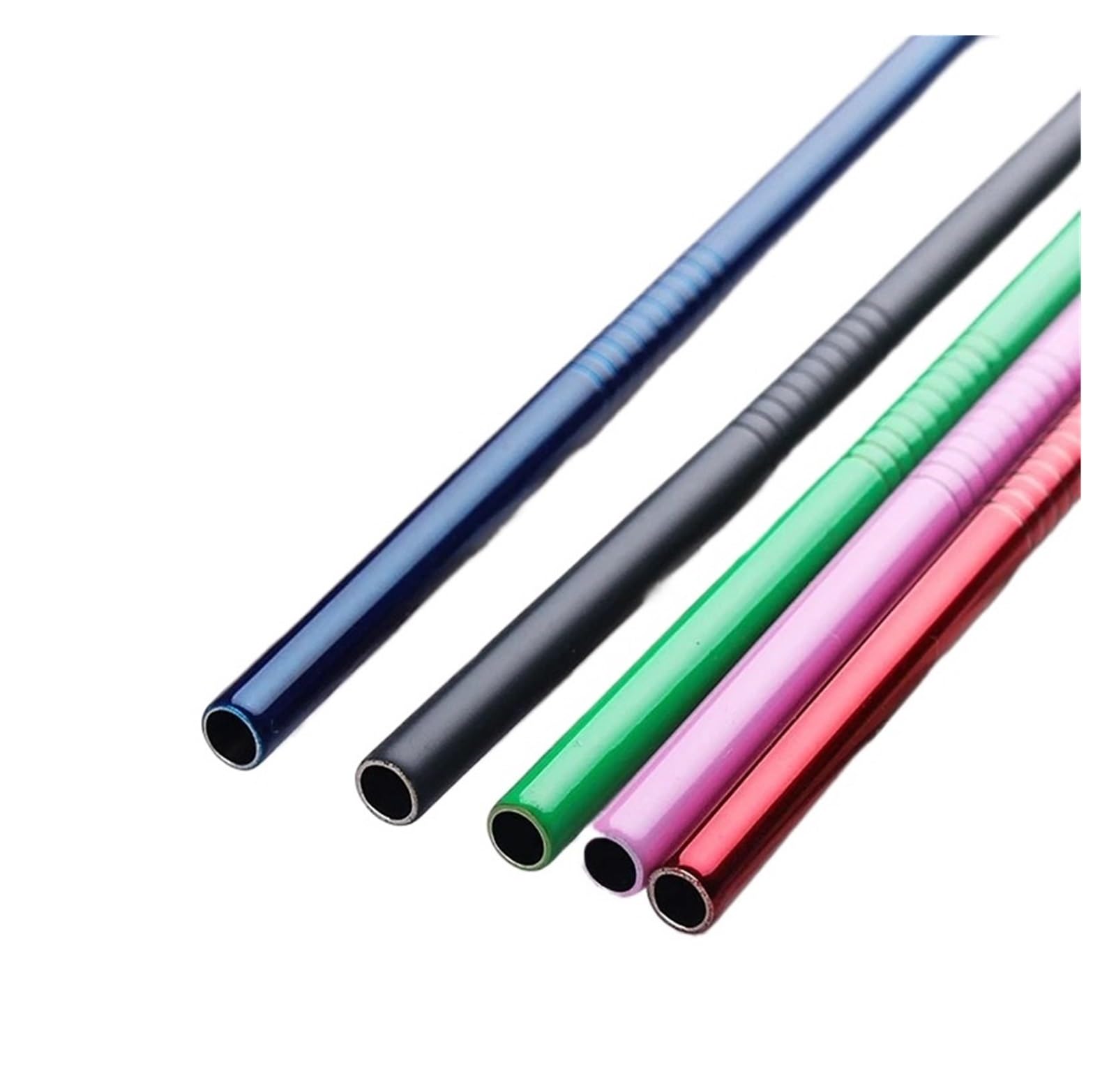 Pailles réutilisables colorées pour éliminer le plastique lors de vos fêtes