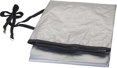 Miniatura 5 de M-D Building Products 87619 Cubierta de aire acondicionado de ventana de 20 x 28 pulgadas por 30 pulgadas, grande, color plateado