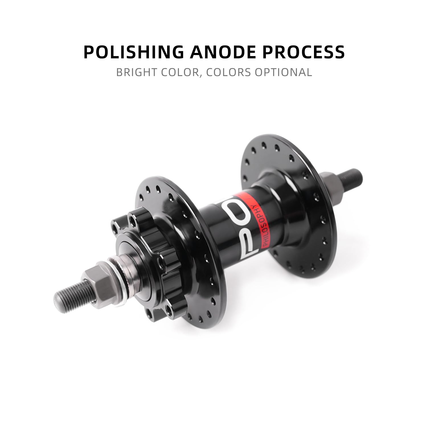 Amazon | POLSO BH018 BMX ダートジャンプハブ 16T 36H 100x3/8