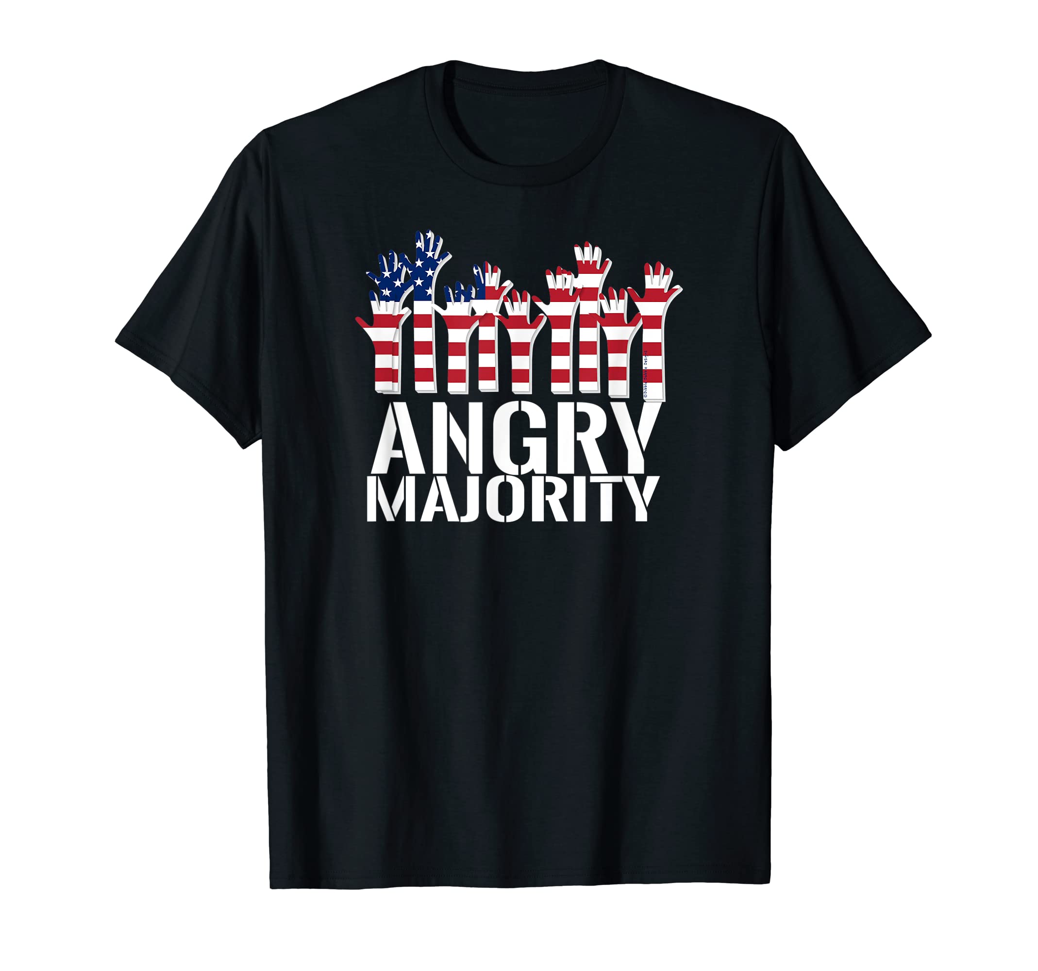 Your Country USA Dibble Dabble DesignsThe Angry Majority T-Shirt