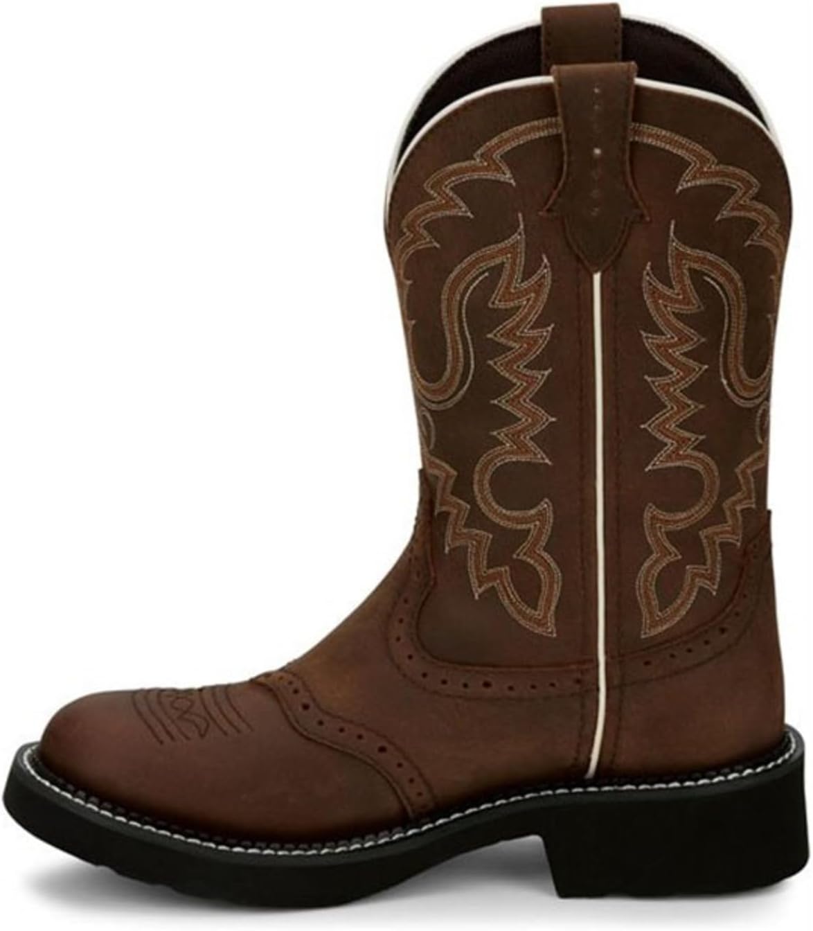 Justin Women's Inji Western Boots - Aged Bark