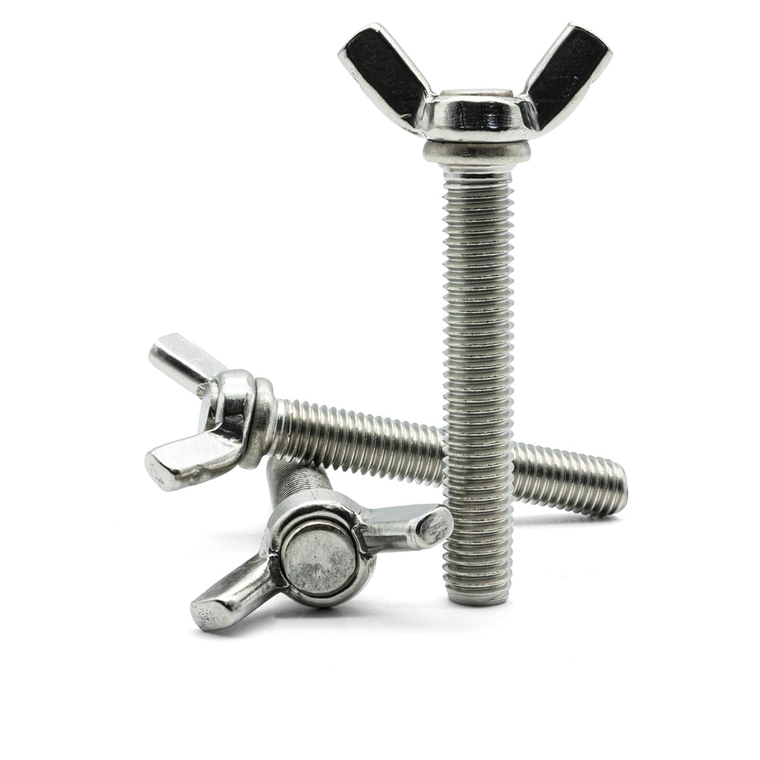 2 Śruby Motylkowe M12 Stal Nierdzewna Dokręcanie Łączników(M12*60mm)