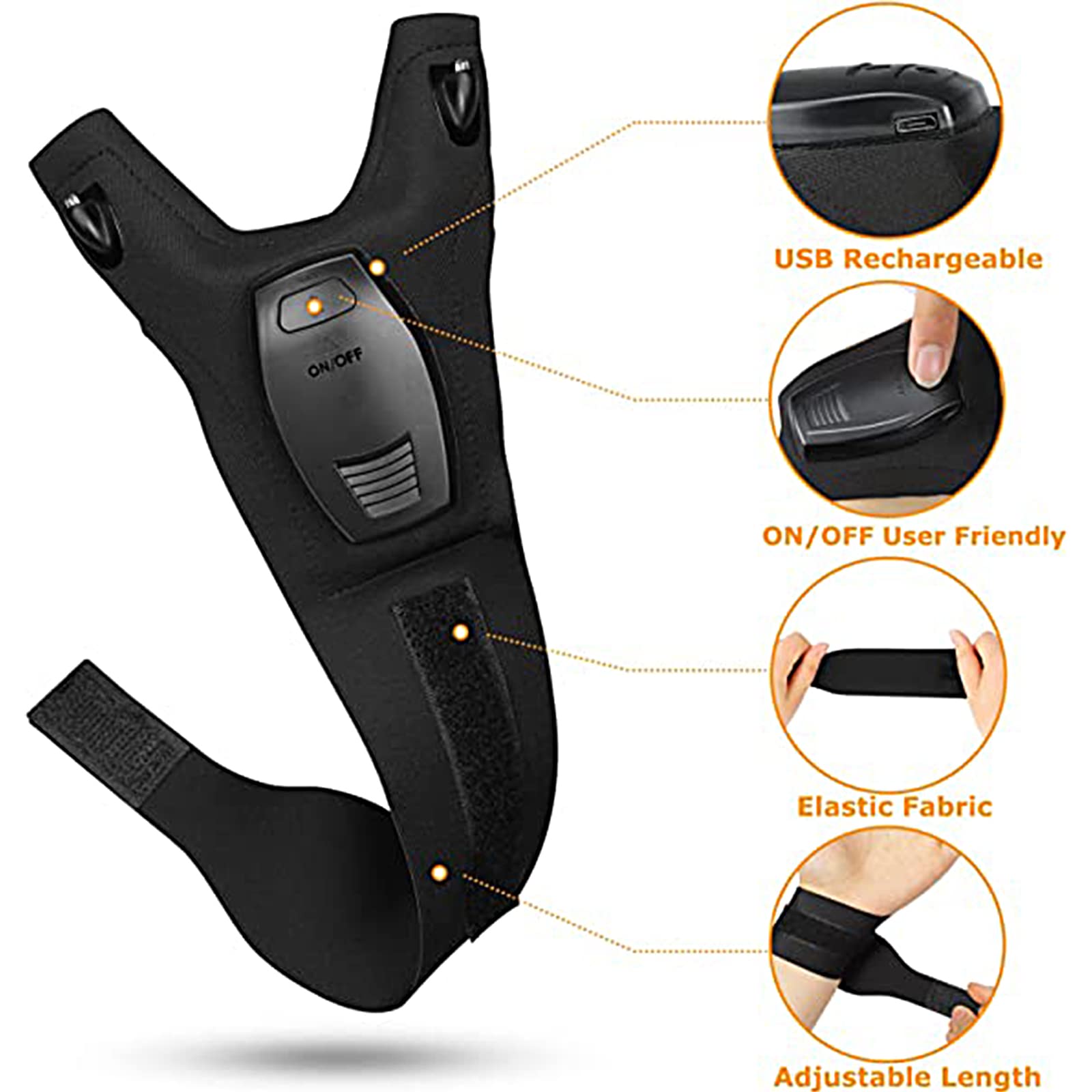 LED Angelhandschuhe Mit USB - Beleuchtete Handschuhe Für Nacht