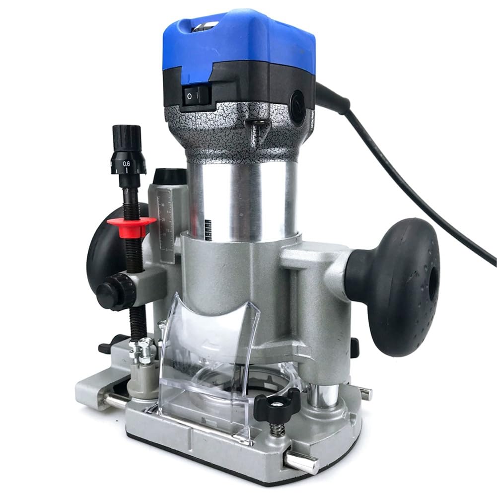 Littimoon Compact Plunge Router Milling Trimming Machine Base Suitable for Calibre 65mm Trimming Machine Power Tool Replacement Accessories