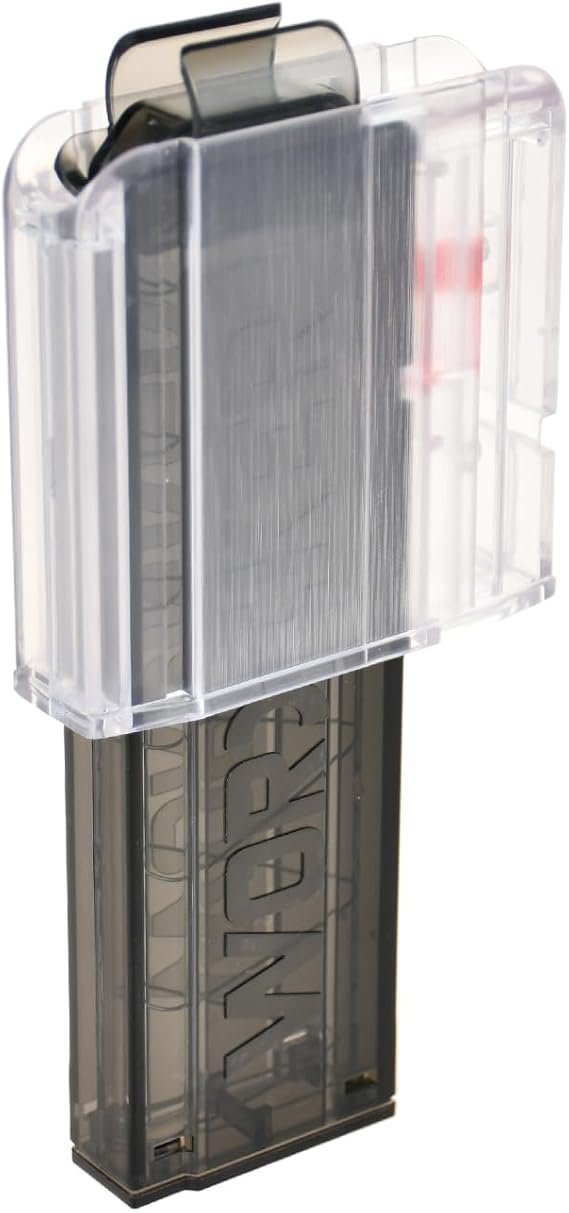 Worker Mod 10-Darts Short Darts Magazine Clips for Adventure Force Nexus Pro and Swift Cheetah 2.0 Blaster Toy (Black)