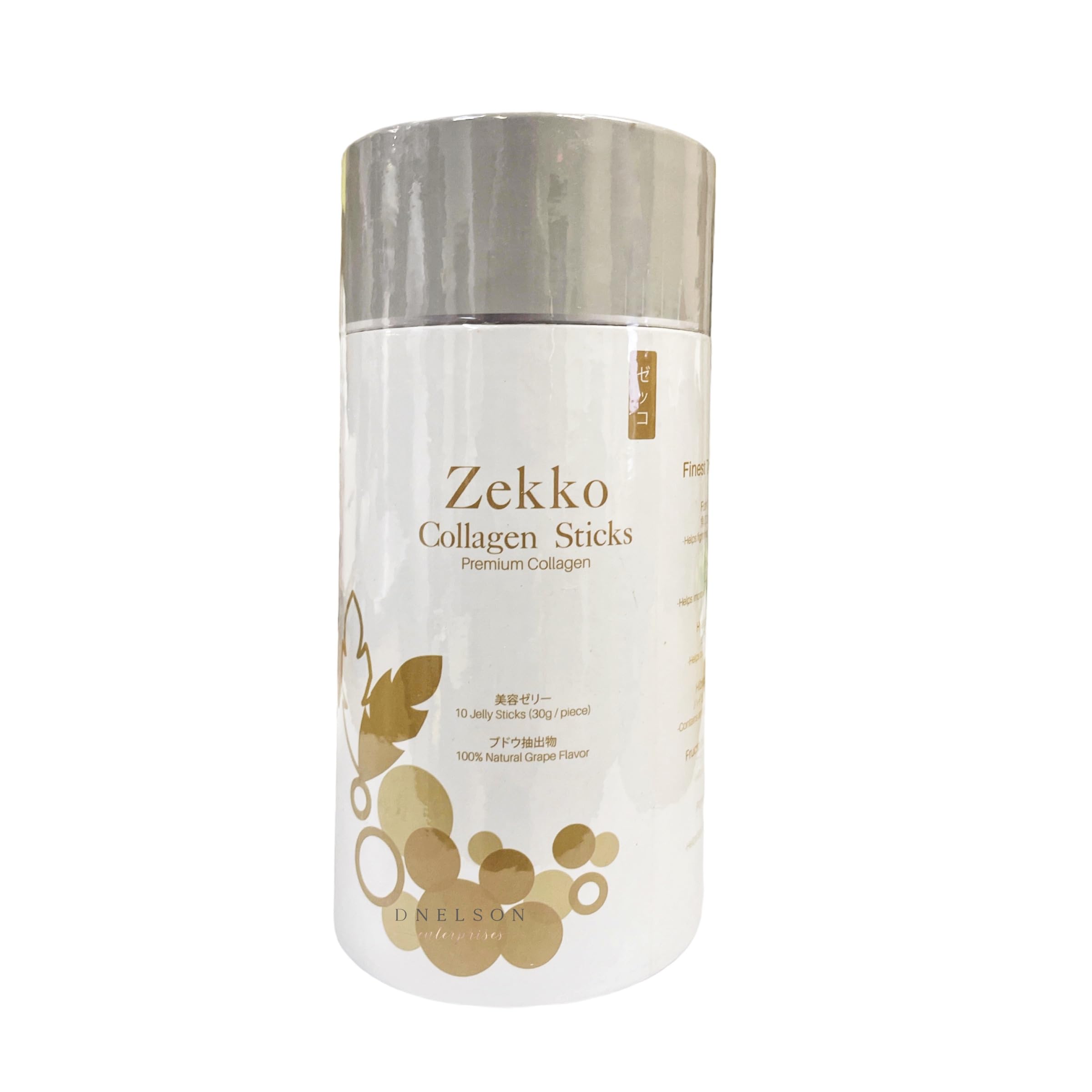 Zekko Collagen Sticks Grape Flavor 10 Jelly Sticks