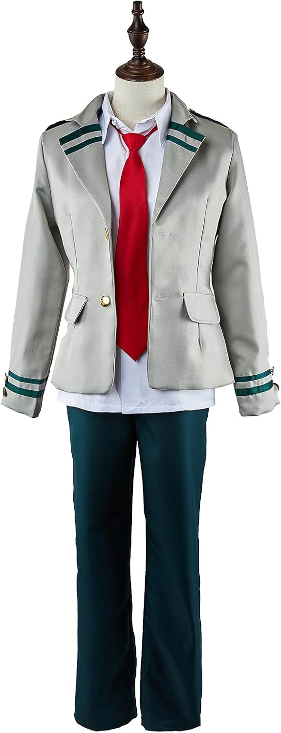 [Essri] コスプレ衣装 僕のヒーローアカデミア 制服 緑谷 出久 爆豪勝己 飯田天哉 轟焦凍 麗日御茶子 風 コスチューム ハロウィン クリスマス 仮装 アニメ cosplay イベント 衣装