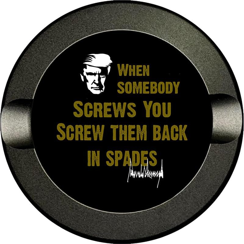 Brotherhood Metal Container for Zyn - Metal Holder for Zyn - for Zyn Metal Can - Metal Container for Zyn Holder - Metal Cans for Zyn Pouches - Metal Case for Zyn - Trump: Rules are Meant to Be Broken