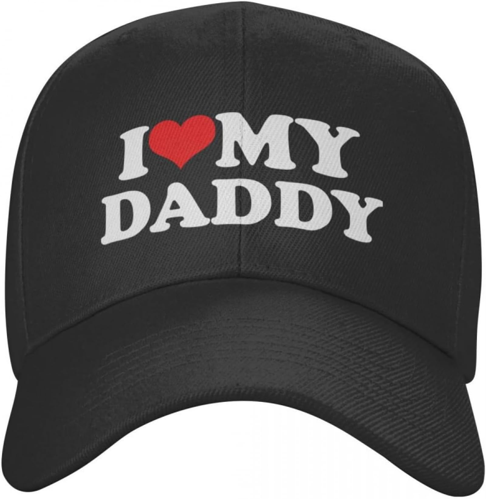 Bdjyhacp Unisex Kids Color Baseball Cap Snapback Sun Hat Fashion I Love My Daddy Baseball Cap Adult Father's Day Dad Adjustable Dad Hat Men Women Hip Hop For Men Women