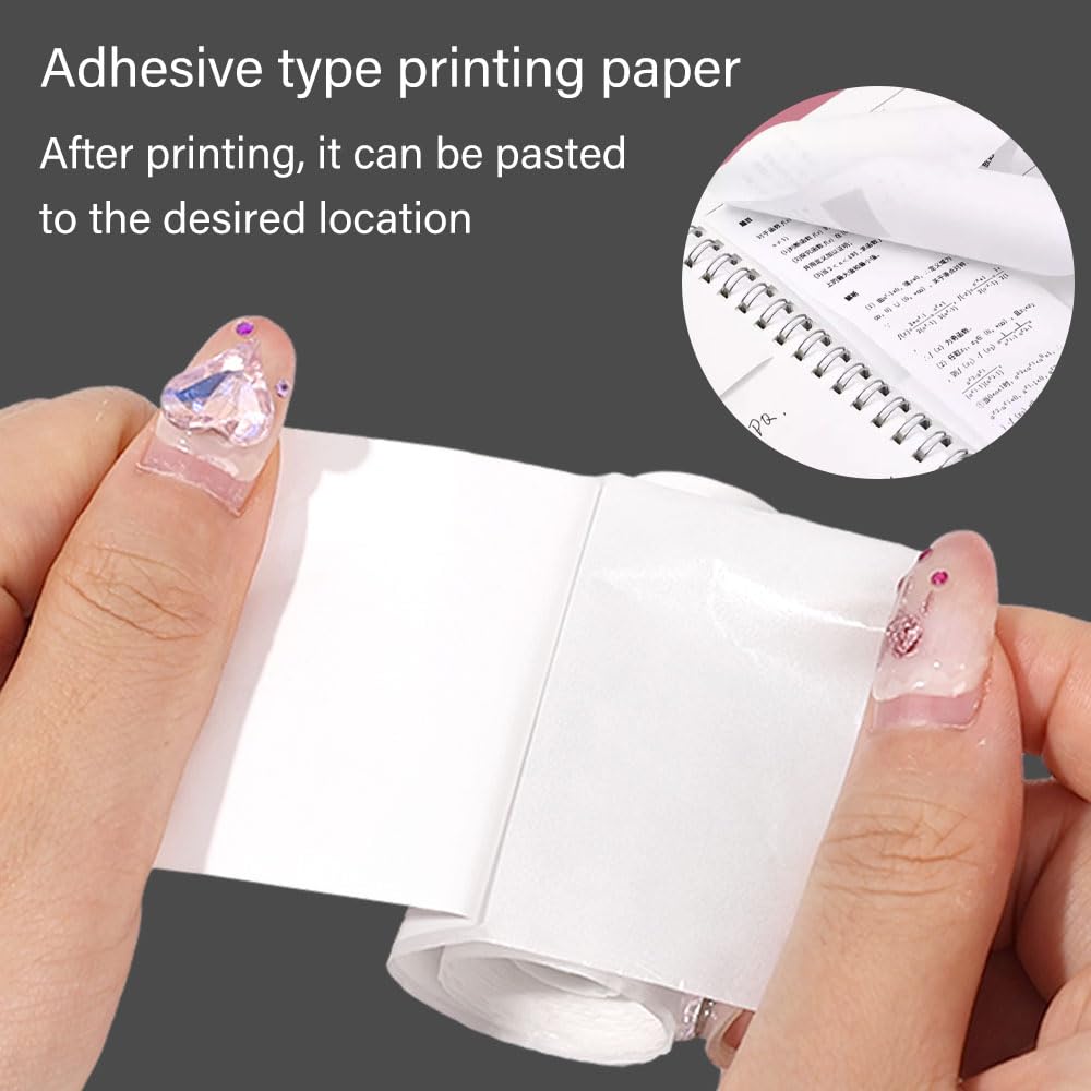 Rouleaux Papier Thermique 57x30mm - Lot De 10, 6m, Sans Encre, Pour Caméras Enfants Et Imprimantes