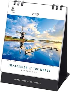 TD-30304 卓上T・インプレ・ワールド(2020年版カレンダー)