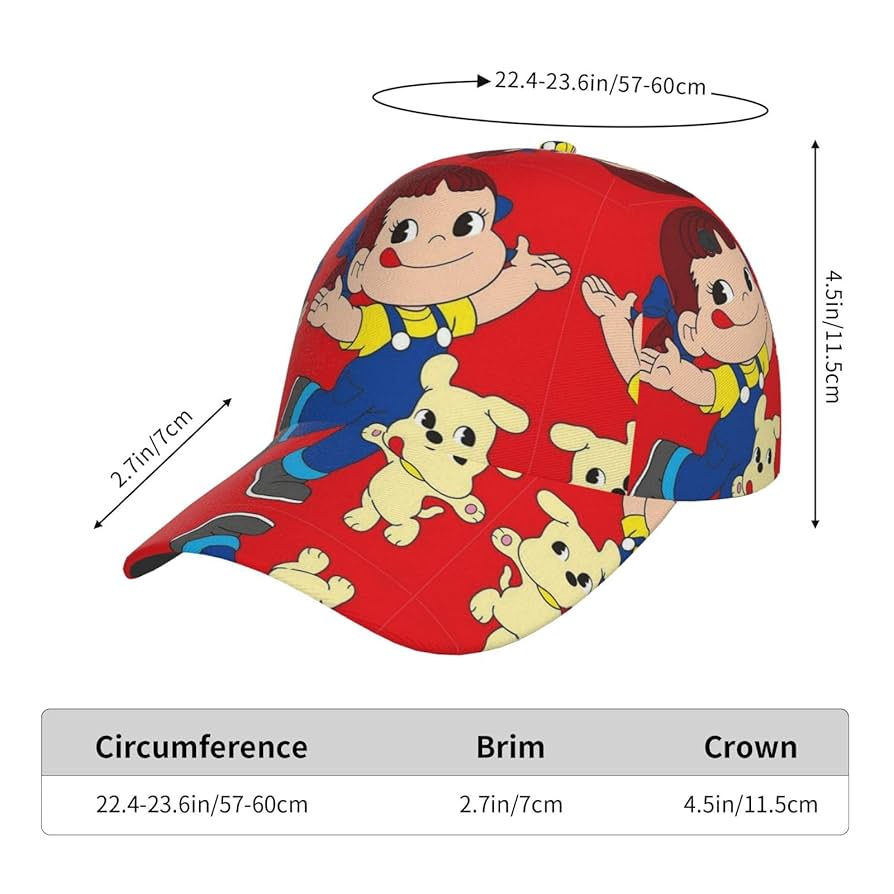 帽子 pe__chan Amazon.co.jp: Peko-chan (3) Curved Brim Hat, Hip Hop Cap