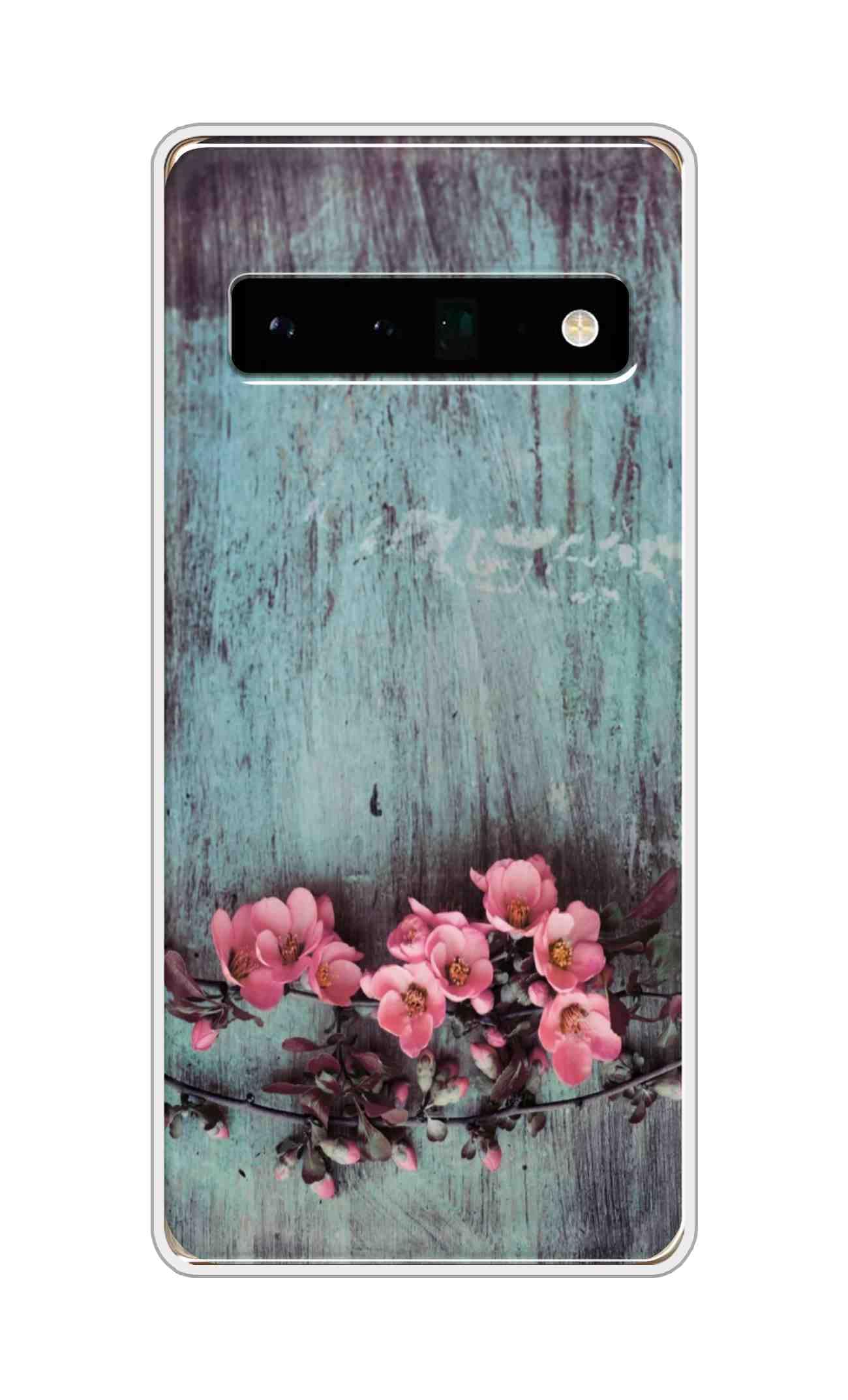 The Little Shop Designer Printed Soft Silicon Back Cover for Google Pixel 6 Pro (Floral Wall)