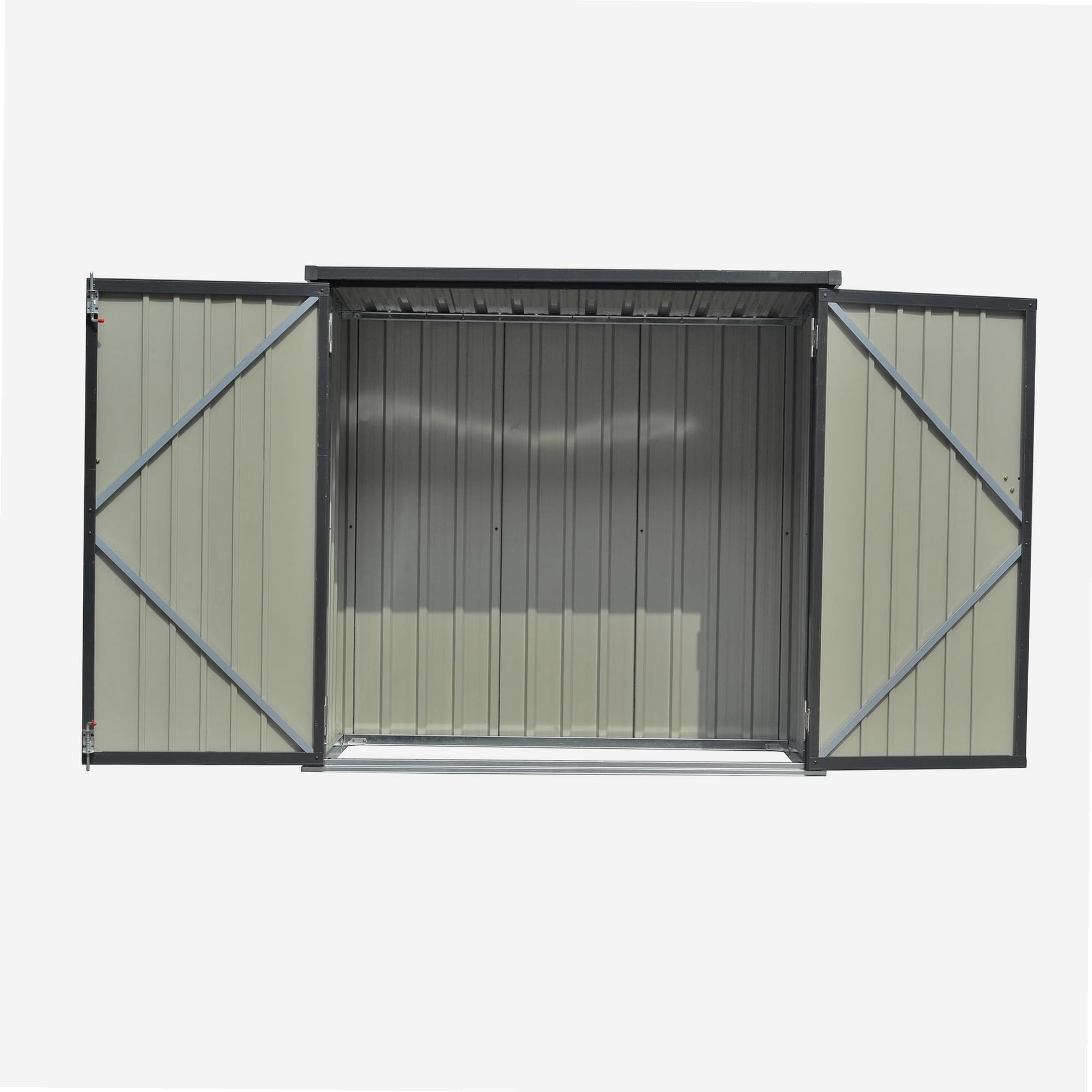 szopa ogrodowa metalowa 1,3 m² 1,47x0,86 H1,34m