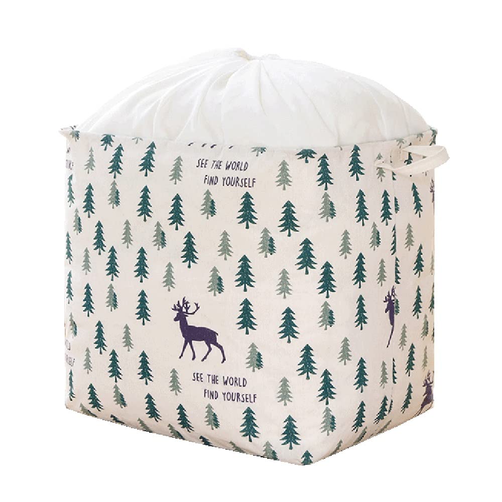 ETRGFTHU Clothes Storage Bag Household Large Capacity Dirty Clothes Basket Dust-proof Design Moving Travel Bags Wardrobe Sundries Storage