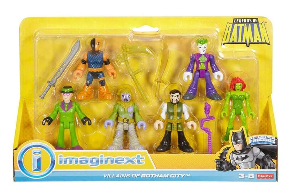 Fisher-Price Imaginext DC Super Friends Villains of Gotham City Action Figure 6-Pack