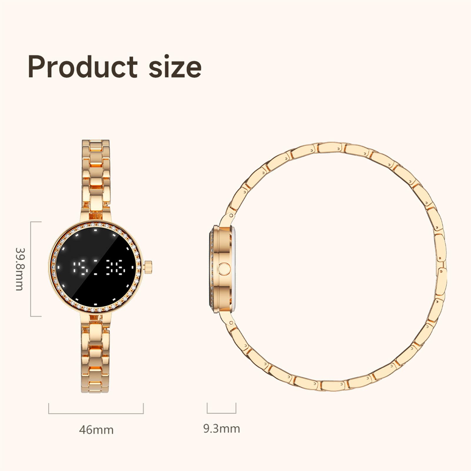 findtime Fitness Tracker d'Activité Bracelet Intelligent Podomètre Bracelet Connecté Montre Bracelet Sport Podometre Marche Pas et km