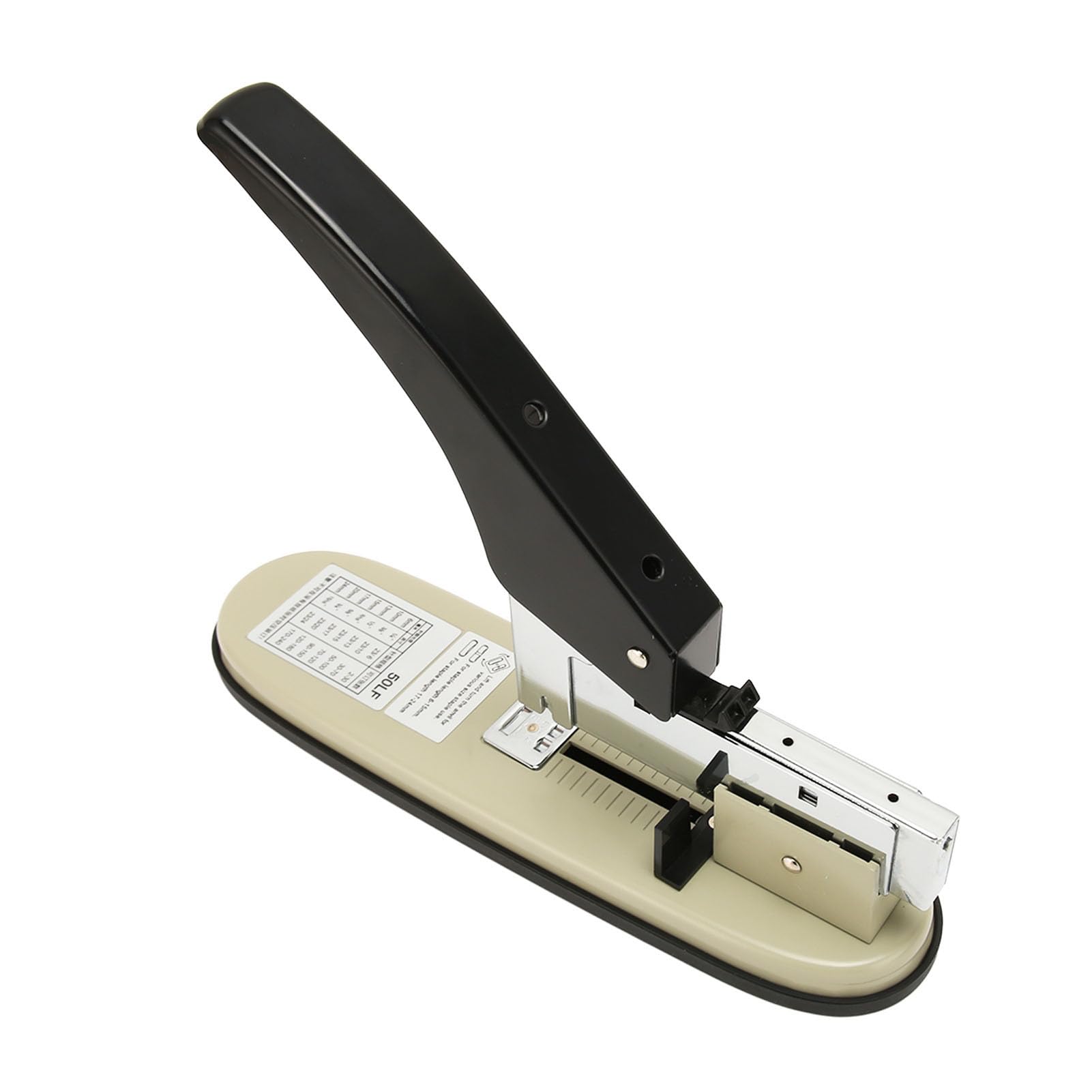Cucitrice da ufficio con capacità di 210 fogli, cucitrice da scrivania ergonomica con piedini antiscivolo, cucitrice scolastica a grande capacità per uso domestico, in ufficio e