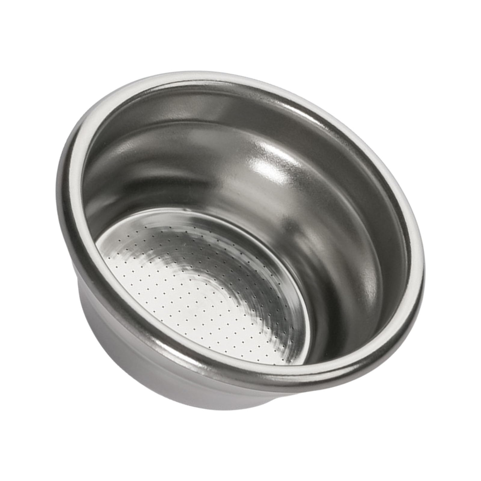 Snorvixre Permanent 54mm Coffee Portafilter Basket Additional Untarnished Build Fine Perforated Filter for Consistent Brewing Execution Untarnished Coffee Portafilter