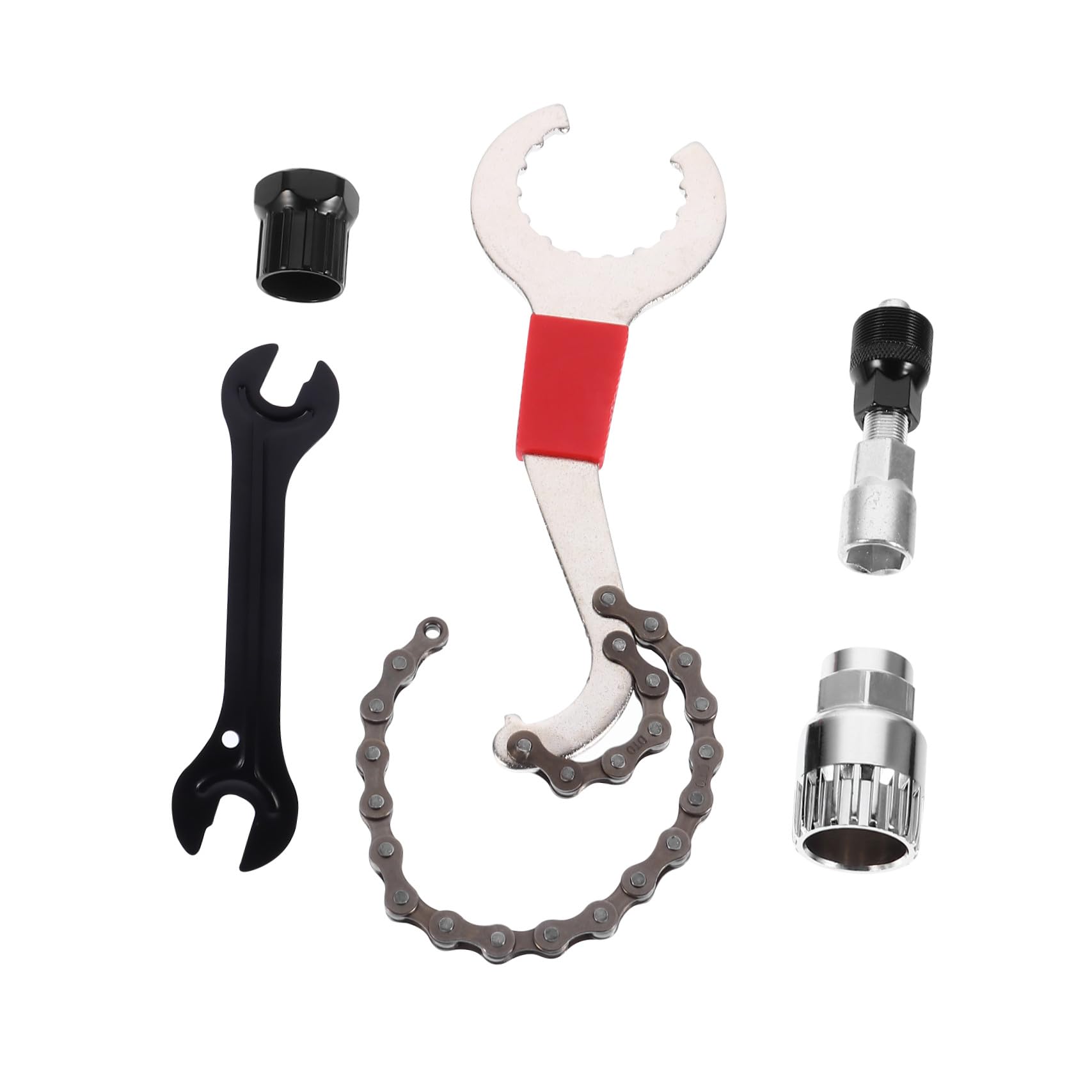 Hemobllo Estrattore per Pedivelle Bici Kit di Rimozione Movimento Centrale Strumento Estrattore Guarnitura per Ciclismo all Aperto