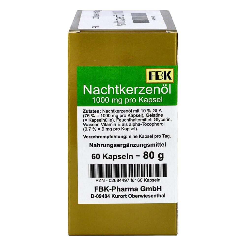 Nachtkerzenöl 1000 Kapseln 120 stk