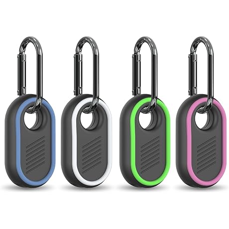 4-Pack Compatible Rugged Anti-Slip Case for Samsung Galaxy Smart Tag 2