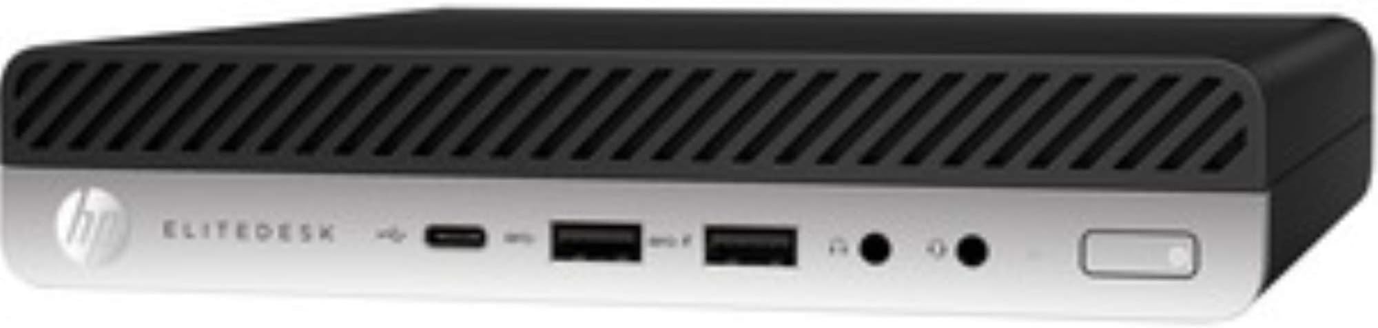 HP EliteDesk 705 35W G4 Desktop Mini PC, AMD Ryzen 5 PRO, 8GB RAM, 256GB SSD, Windows 10 Pro, 4HX42UT