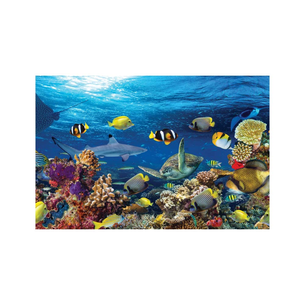 Anne Print Solutions Fish Aquarium Back Side Gumming Vinyl Self ...