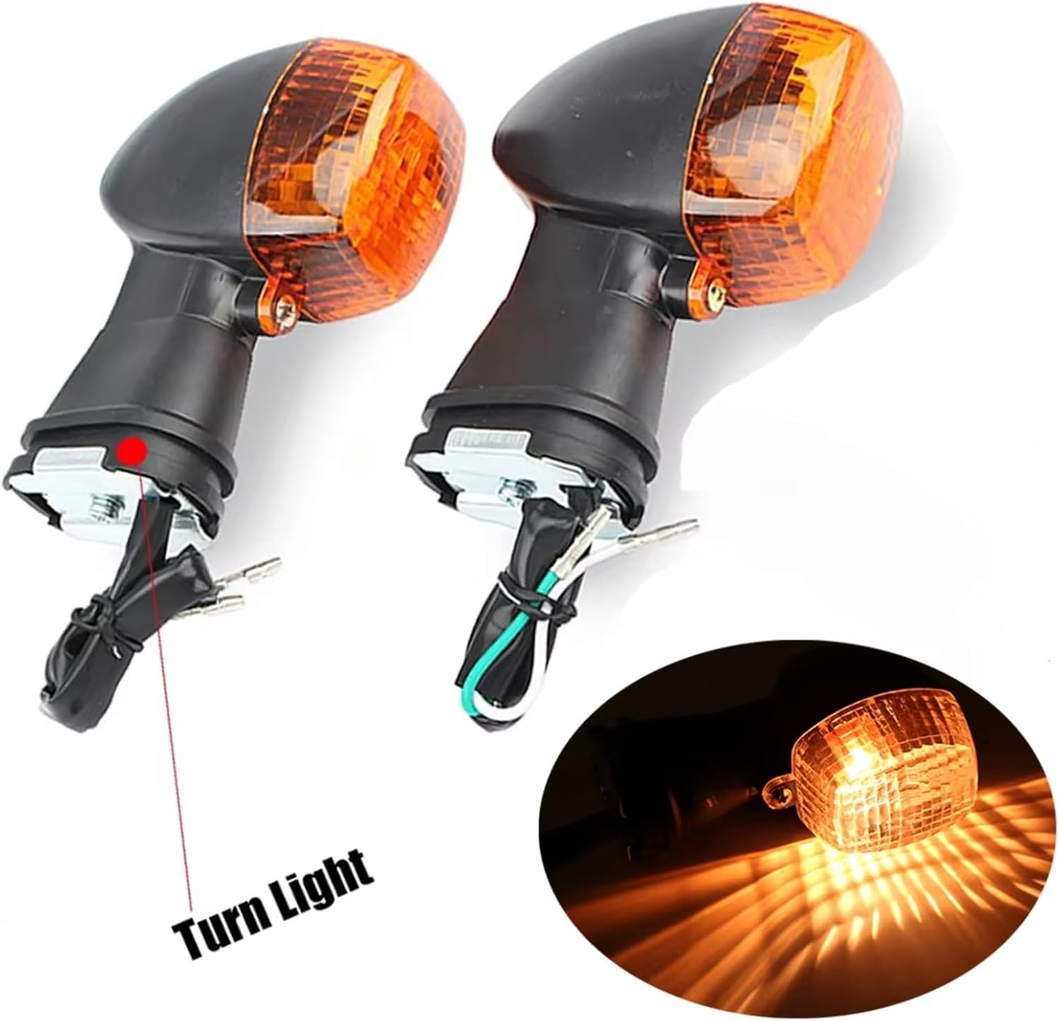 バイク ウィンカー Compatible With For ZX900 For ZX-9R 1994-2003 For KLE250