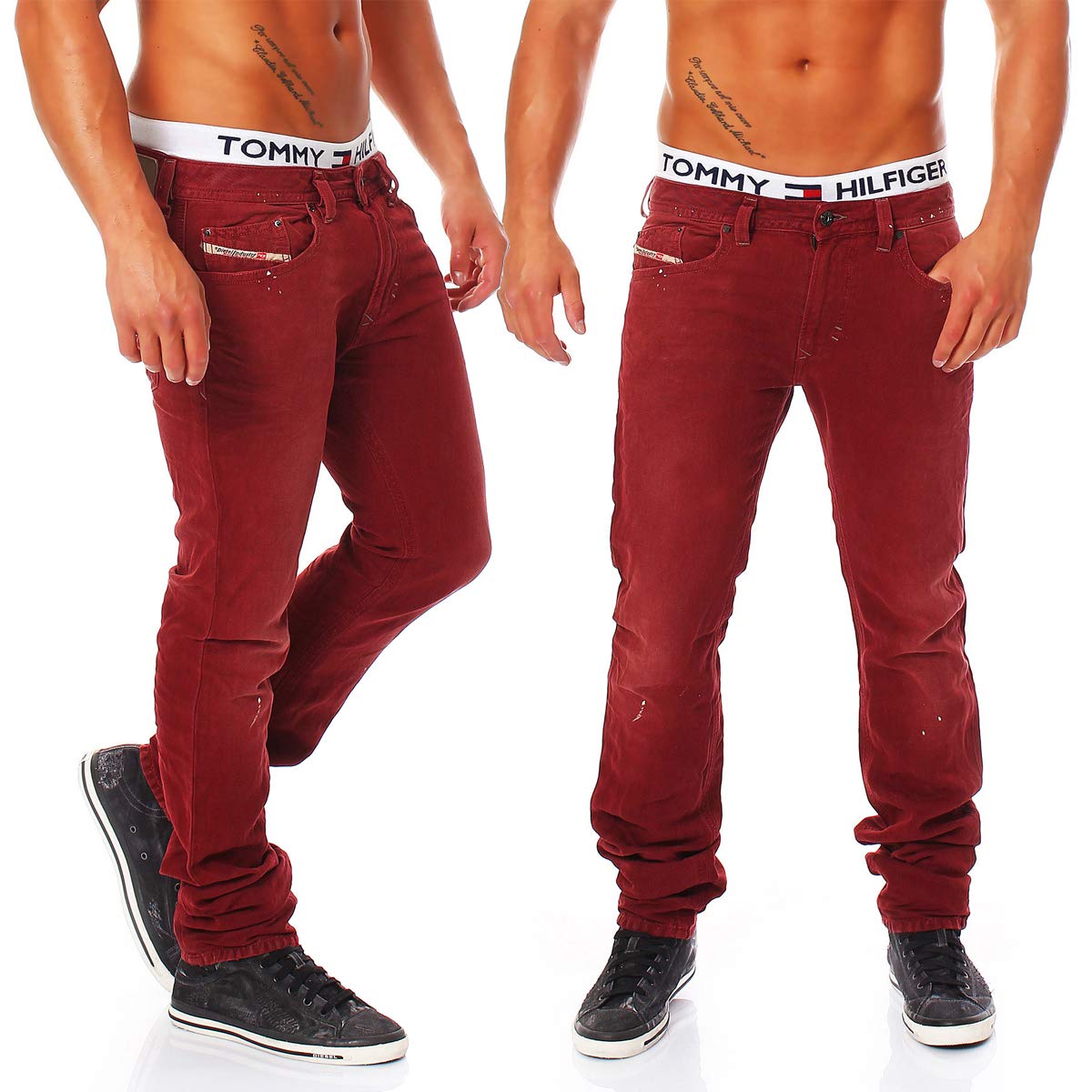 Diesel Men's Thavar Slim Skinny-Leg Jean 0818V