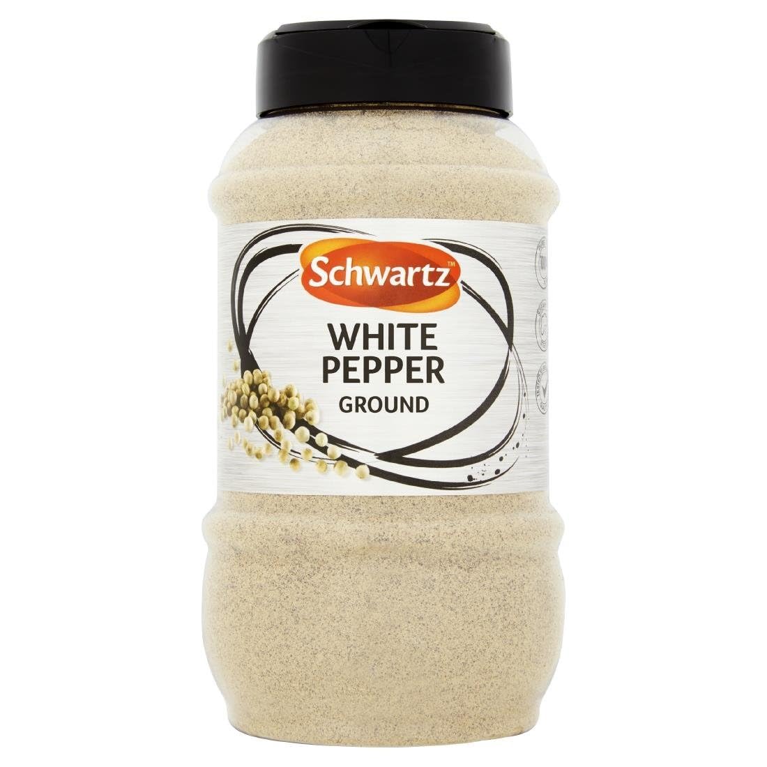Schwartz Ground White Pepper - 425g (Single):High-quality ingredients ensure great flavour