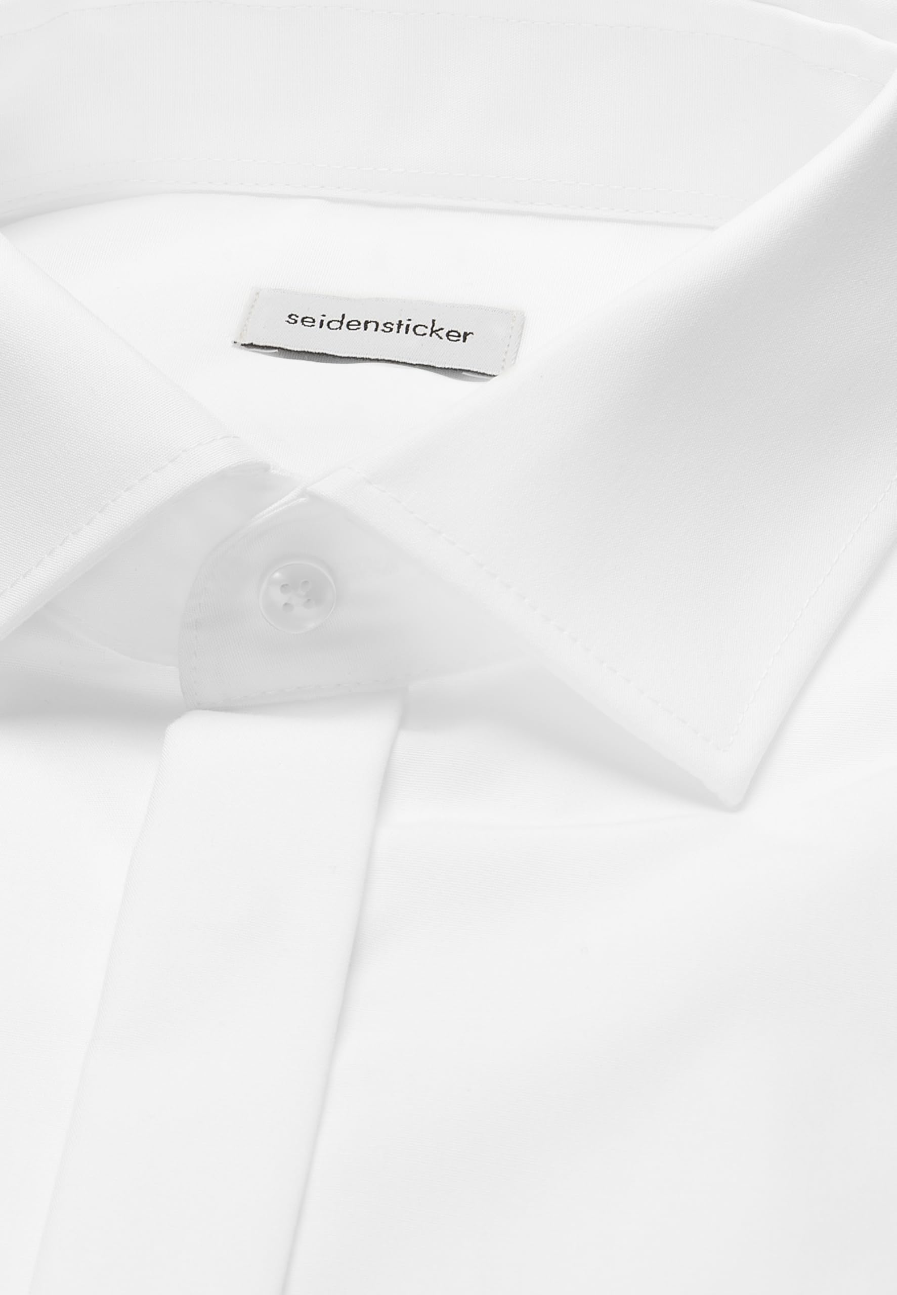 Seidensticker Camicia business da uomo - vestibilità sagomata - no stiro - collo Kent - maniche lunghe - polsini con risvolto - 100% cotone
