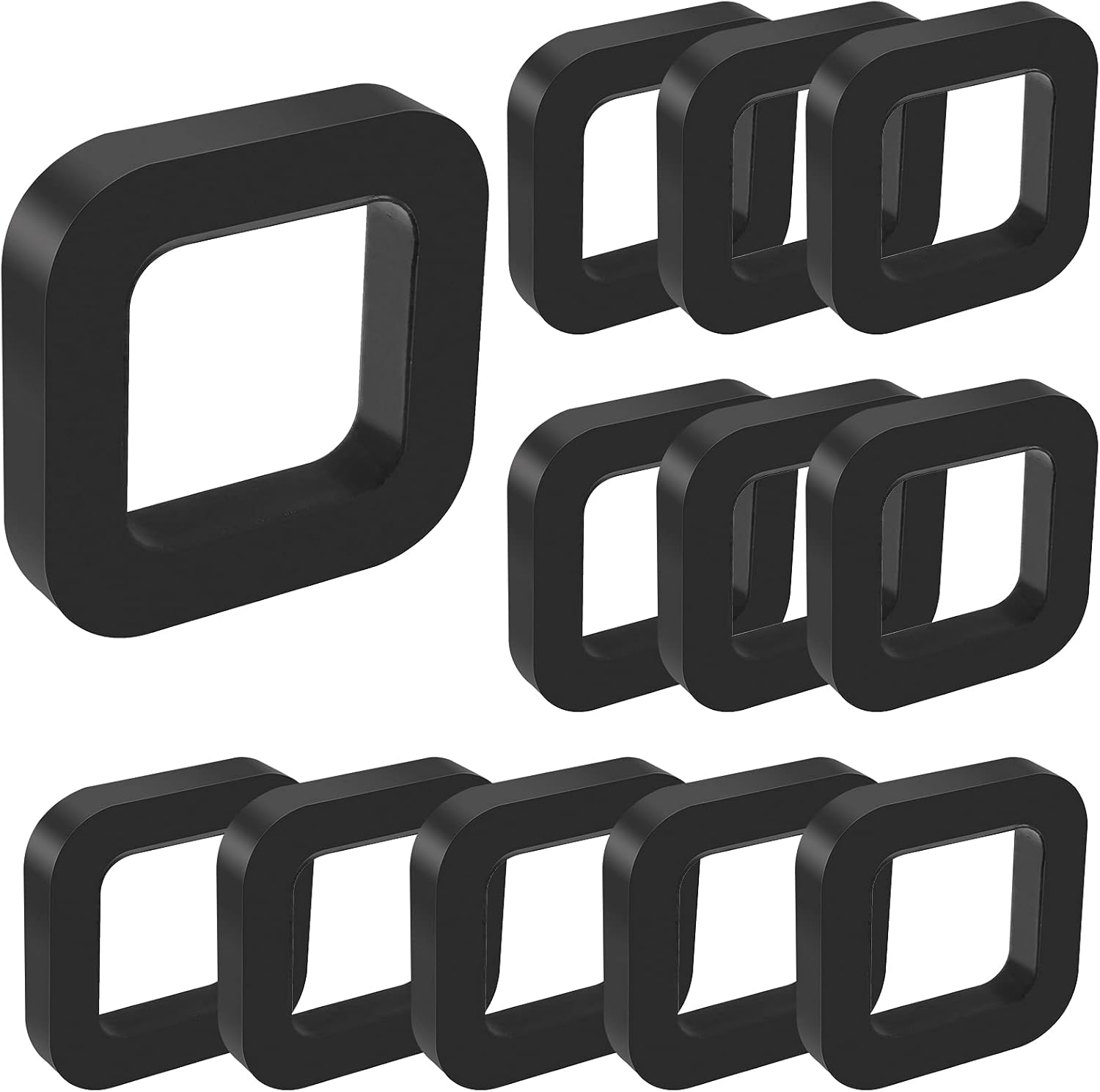 AITRIP 12Pack 2 Inch Hitch Receiver Silencer Pad, Eliminate