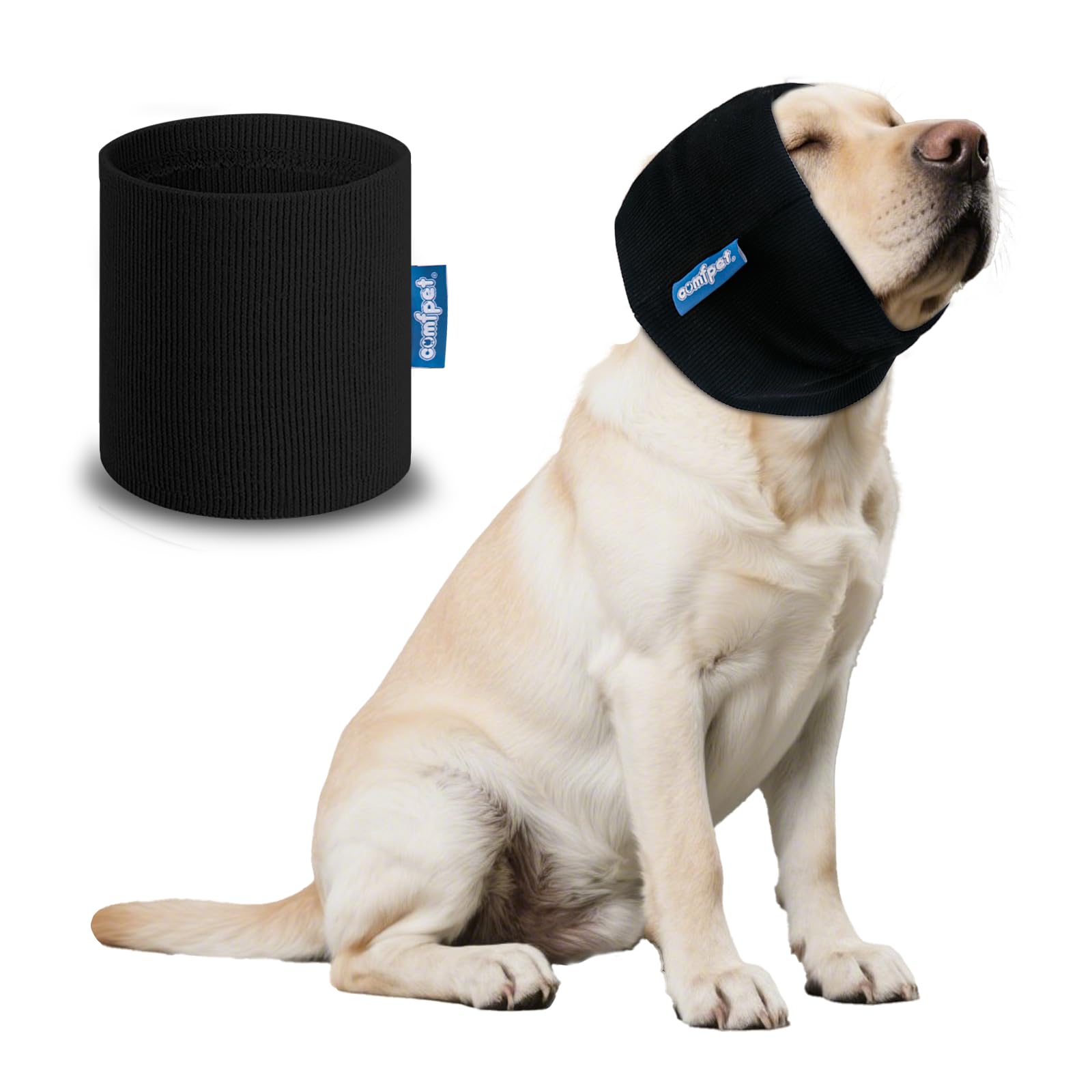 COMFPET Dog and Cat Ear Wraps, Snood for Hematoma, Pet Muffs