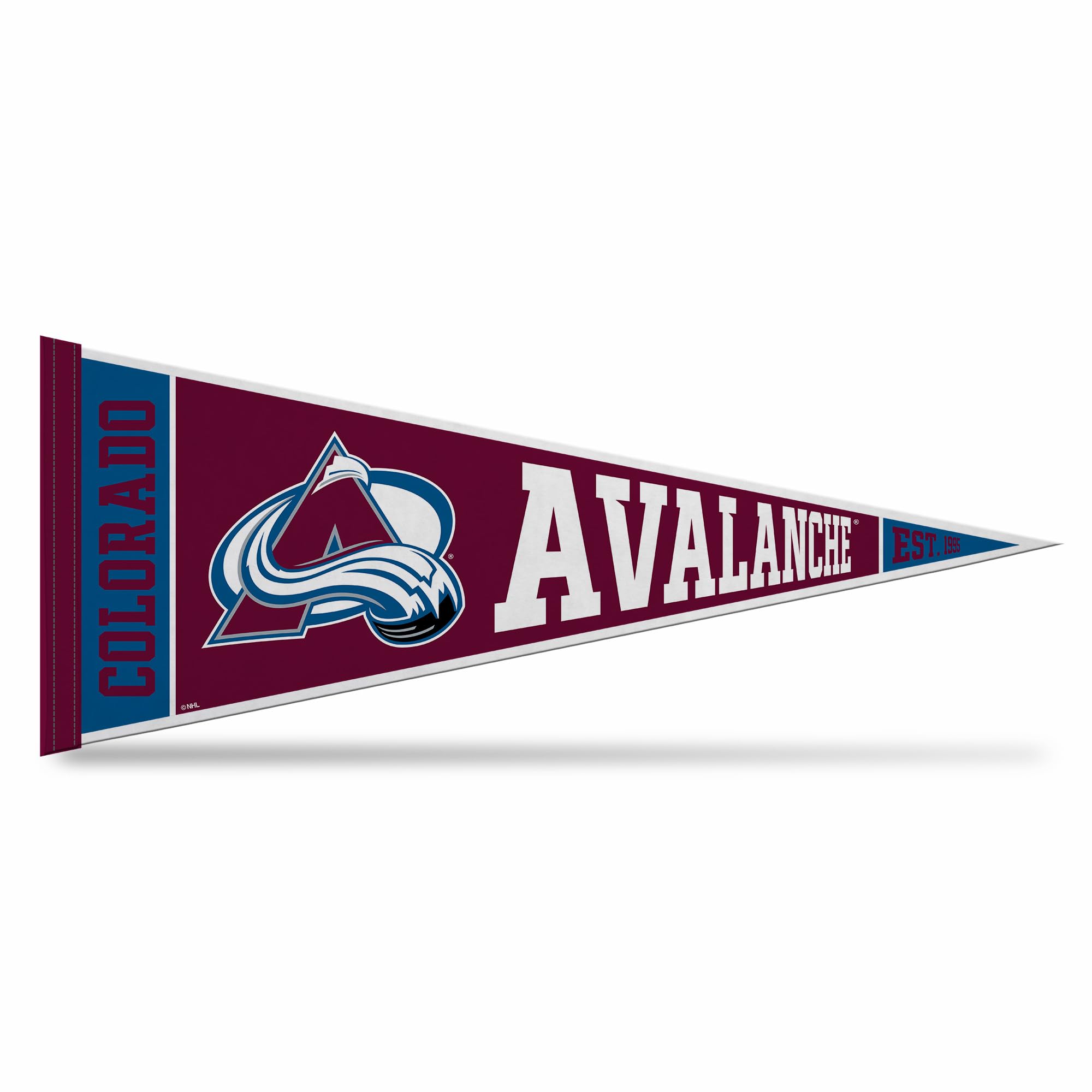 Rico Industries NHL Hockey 12" x 30" Felt Wall Décor Pennant - Great for Home/Bed Room/Man Cave Décor