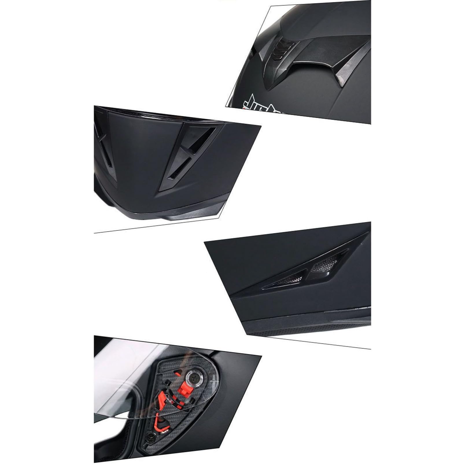 Amazon.co.jp: 角 バイクヘルメット システムヘルメット フルフェイス