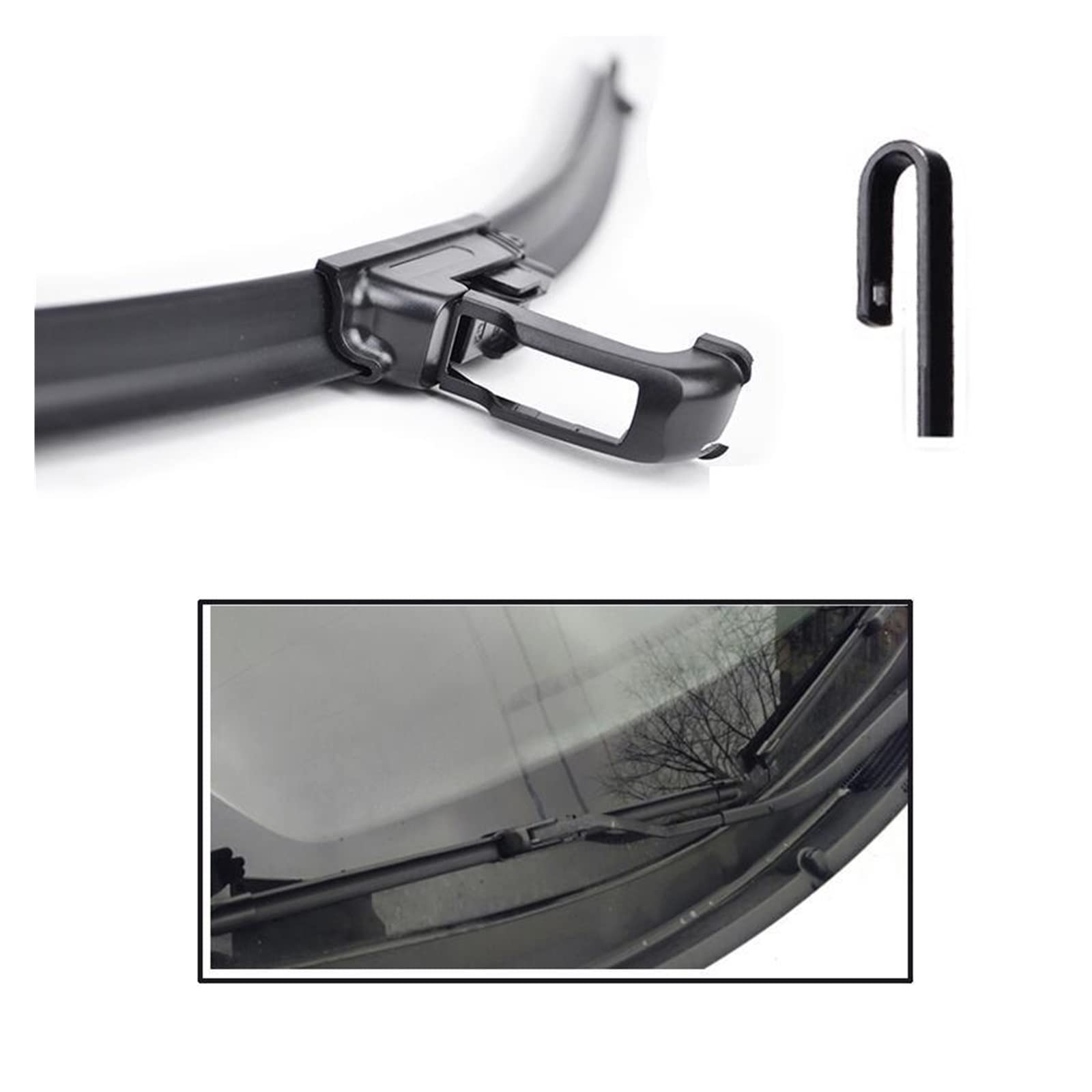 Escobillas Limpiaparabrisas Para Toyota para Land Cruiser para 100 200 J1 J2 J3 para SUV 1998 2000 2005 2008 2012 2015 2019 2021 2022 limpiaparabrisas de coche. (Color : C)