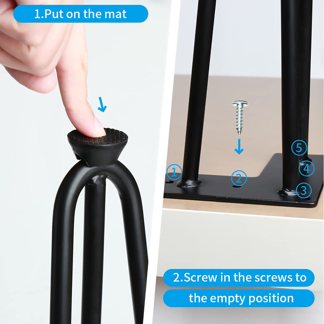 Genérico Patas de Mesa Doradas para Muebles Patas para Mesa de Comedor Cocina Muebles de Bricolaje Sillas Sofás Armarios Sofás (72 cm (28,3 Pulgadas))