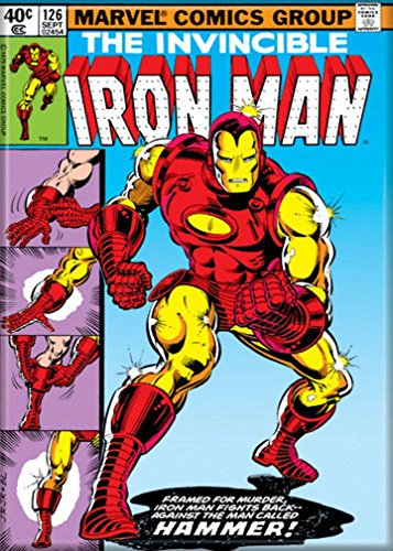 Ata-Boy Marvel Comics The Invincible Iron Man No. 126 2.5" X 3.5" Magnet For Refrigerators And Lockers #TOP19