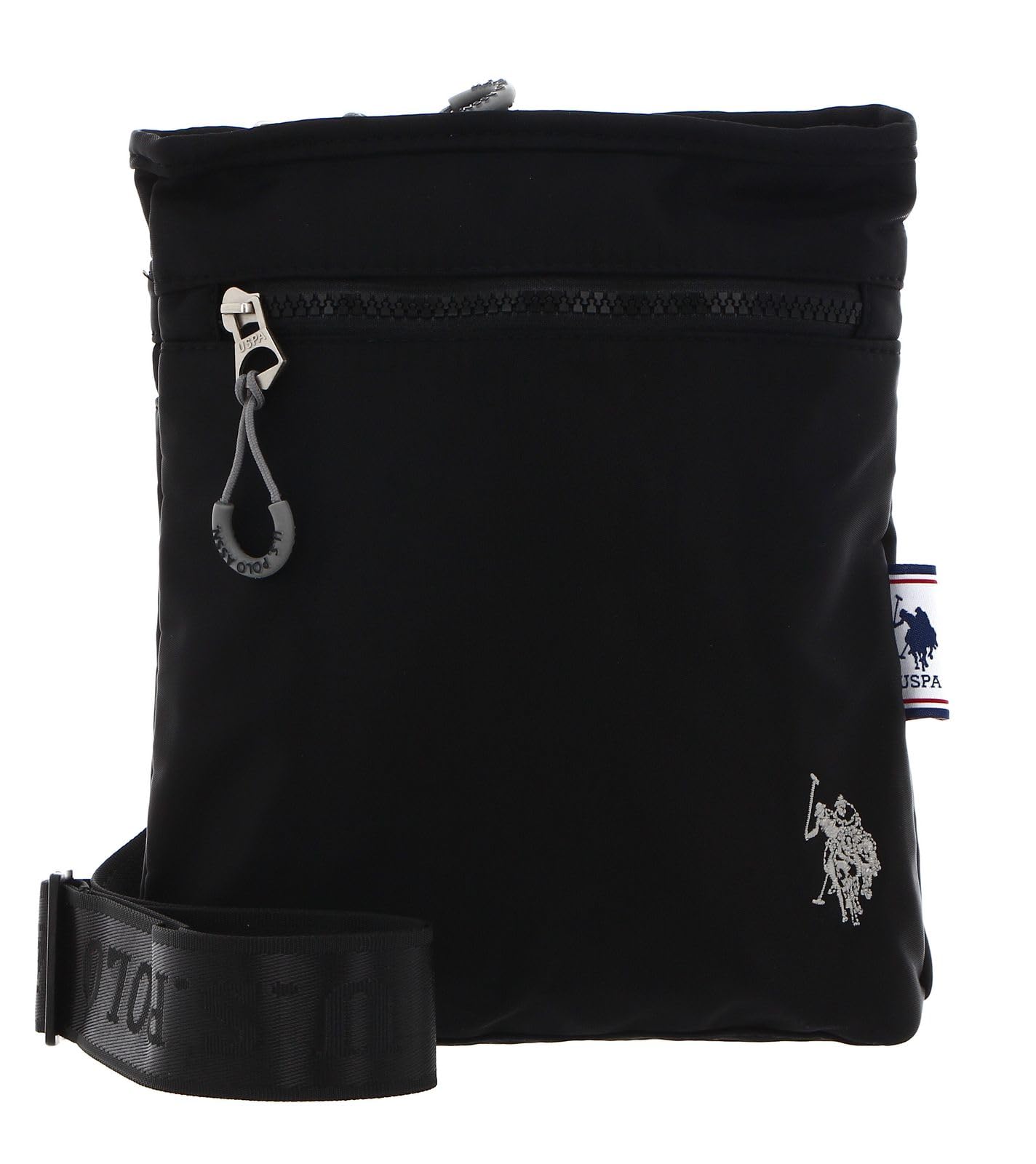 Sac crossbody fin U.S. POLO ASSN. Bigfork S noir au design ultra compact