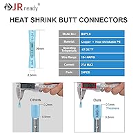 Vista 8 de JRready DW5011 Deutsch Kit de conectores - Conectores DT 2 3 4 6 pines, tamaño 16# contactos sólidos 16-20 AWG, herramienta de engarce Deutsch +