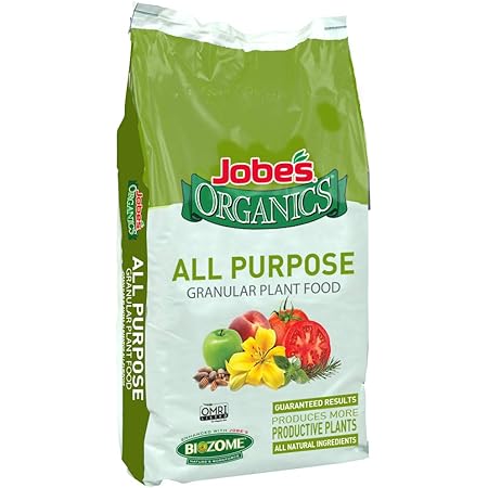 Jobe’s Organics 09524 Purpose Granular Fertilizer, 16 lb