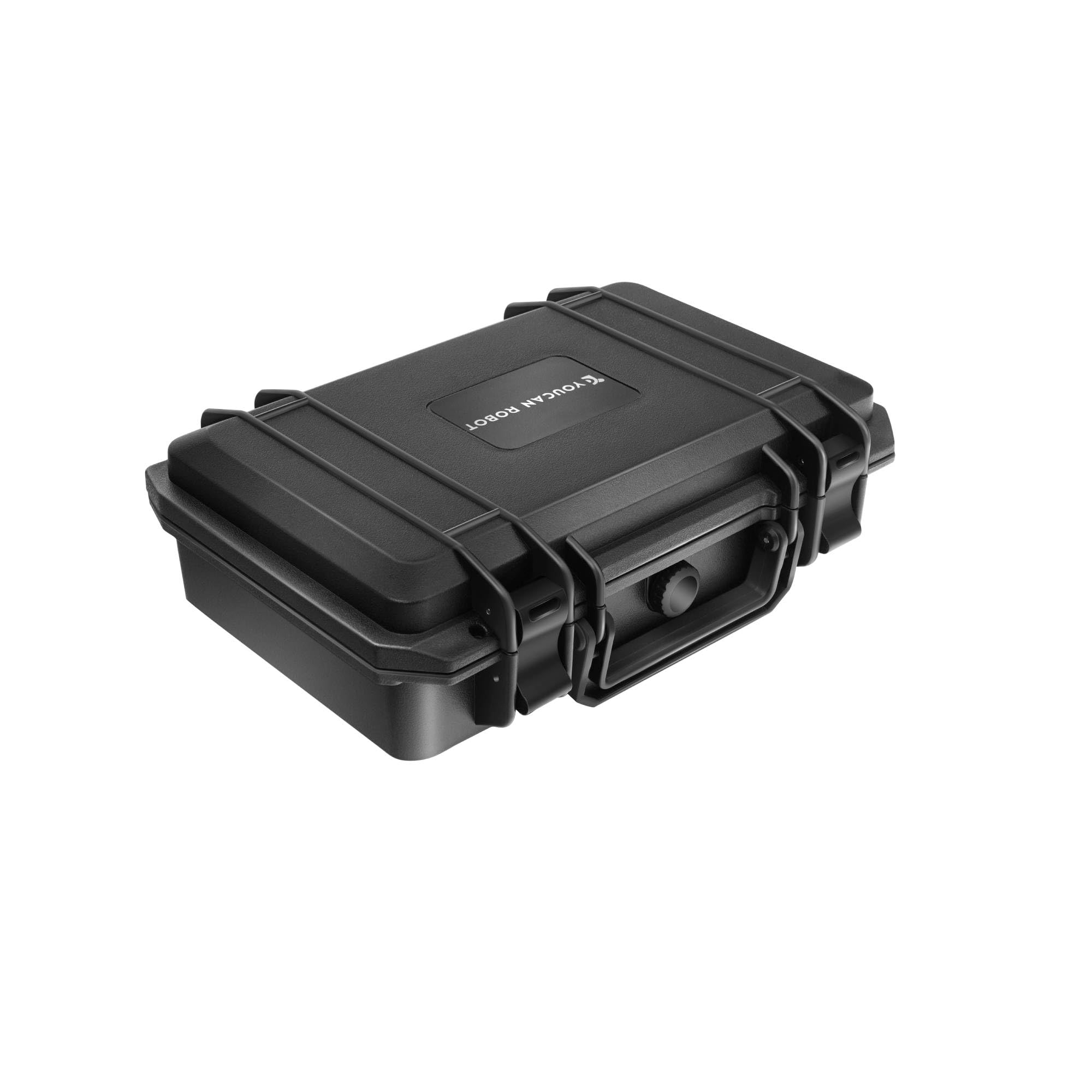 Youcan RobotIP67 Waterproof Hard Compact Camera Case,Protective Storage Carrying Case,Durable with Adjustment Foam Included,Black (YC2716:10.63"X6.23"X3.15")
