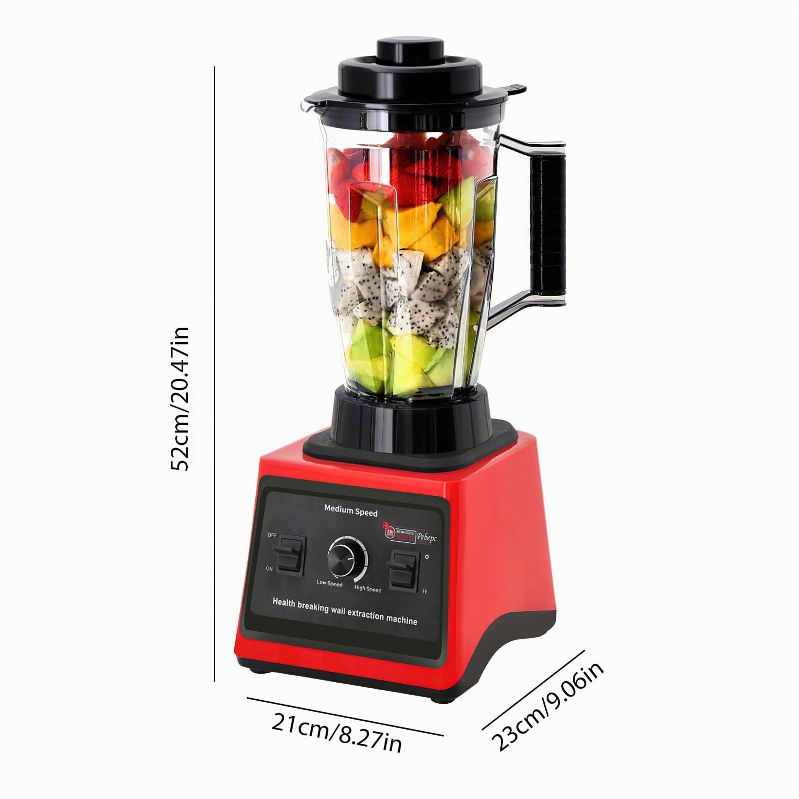 Mixeur Blender Professionnel, 2000W Smoothie Mixer (3 Tasses)